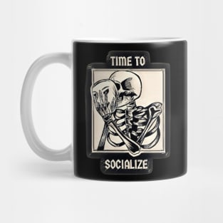 Time to socialize Mug